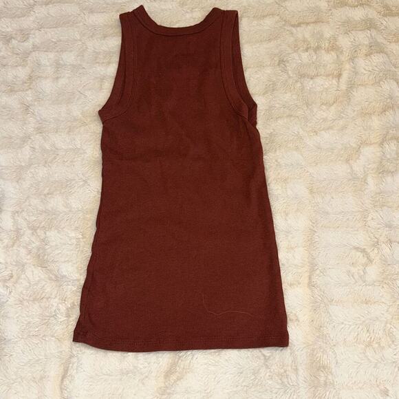 A New Day Rust Color Crewneck Tank Top | Sz XS - Picture 5 of 5